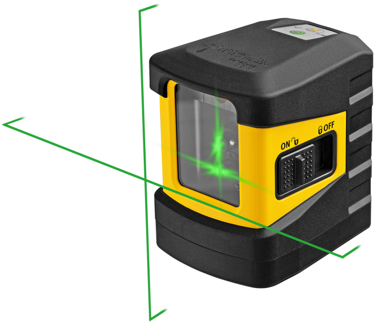 Profis erhalten mit dem LAX 60 G von STABILA einen kompakten, vielseitigen und sofort einsatzbereiten Kreuzlinien-Laser für exakte Markier- und Ausrichtarbeiten in der horizontalen und vertikalen Ebene an die Hand.