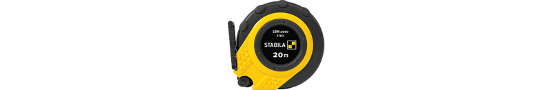 Cinta métrica cerrada LBM 2000 STEEL, 20 m, cinta de acero, escala métrica
